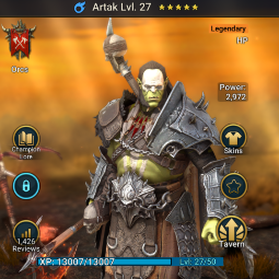 RAID Level 18 🌟 Artak Level 27 🔥 3 Legendaries 🎯 354 Mystery Shards 💎 109 Gems 💰 33M Silver | Full Access & Instant Delivery – RH10 0